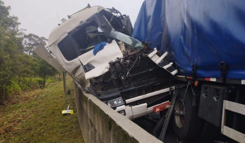 Colises ocorreram prximo a um posto de pedgio