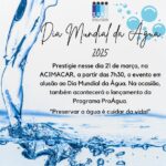 SAAE promove amanha evento em comemoração ao Dia Mundial da Água