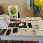 PM apreende cocaína em bar e salão de beleza em Maripá, três foram presos