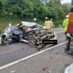 Professor de Nova Santa Rosa morre em grave acidente na BR-277; atletas do município estavam em outro ônibus
