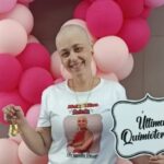 Quatro-pontense Jaqueline Rinaldi encerra ciclo de quimioterapia e celebra vitória na luta contra o câncer