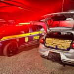 PRF apreende mais de 400 quilos de maconha em em São Miguel do Iguaçu (PR)