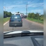 Obras na BR-163 nesta semana causam lentidão no acesso à ponte Ayrton Senna