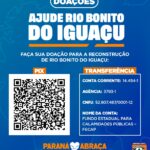 Doações para Rio Bonito do Iguaçu: nova orientação à população