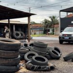 Rapaz leva dois tiros enquanto trabalhava em uma borracharia em Nova Santa Rosa