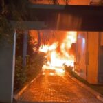 Incêndio destrói edícula da Casa Paroquial em Ouro Verde do Oeste