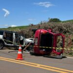 Carro com rondonenses envolve-se em acidente com duas mortes na PR-180