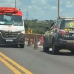 Motociclista morre em acidente na Ponte Ayrton Senna