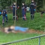 Casal é encontrado morto em campo de futebol em Cascavel
