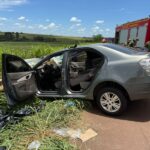 Homem e criança morrem em gravíssimo acidente na BR-163 em Guaíra