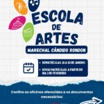 Escola de Artes rondonense abre período de rematrículas e anuncia novas vagas para fevereiro