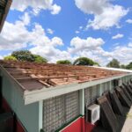 Cobertura da Escola Municipal Waldomiro Liessen está sendo substituída