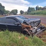 Colisão deixa mulheres e crianças feridas