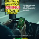 PRF realiza comando de combate à alcoolemia na Ponte Ayrton Senna em Guaíra (PR).