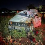 Capotamento na PR-239 deixa uma morte e três feridos entre Assis Chateaubriand e Tupãssi