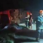 Mais um acidente com caminhão é registrado na Ponte Ayrton Senna