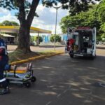Colisão entre motos deixa duas pessoas feridas em Marechal Rondon