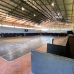 Ginásio do CAF passa por reformas