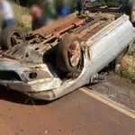 Moradores de Porto Mendes se envolvem em acidente no interior de Mercedes