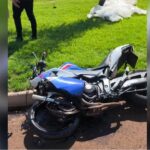 Colisão entre carro e moto faz vitima fatal em Cafelândia